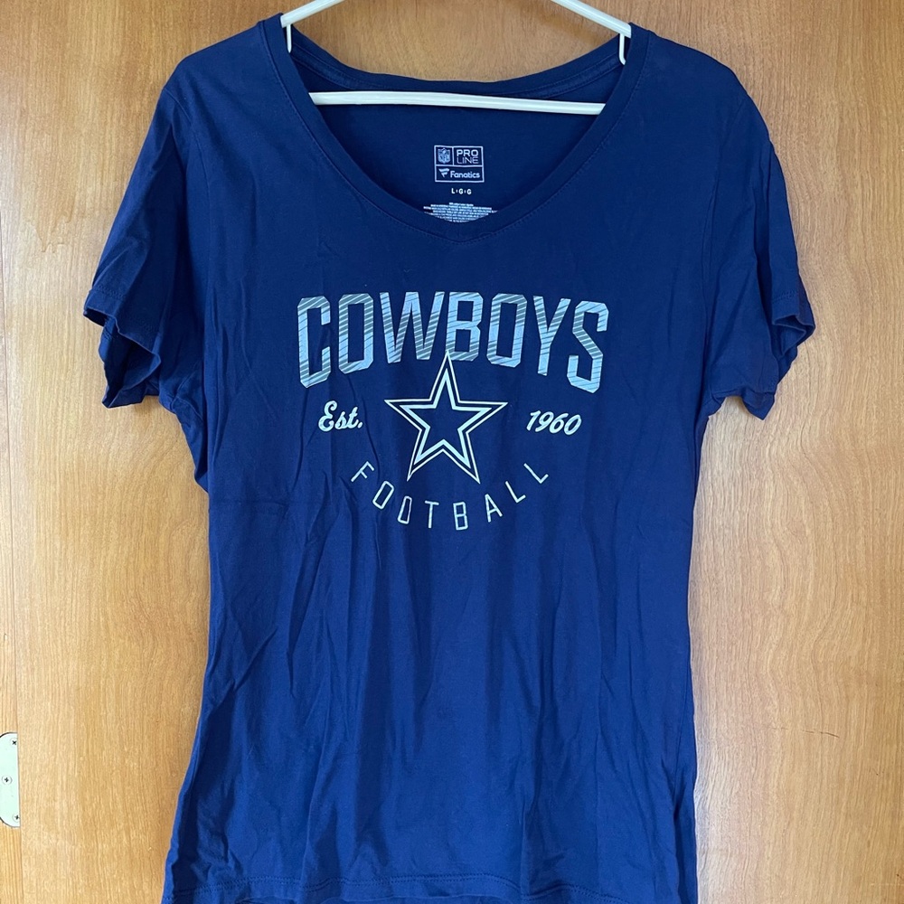 Fanatics 100% cotton Navy Graphic Tee